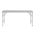Vogue Stainless Steel Folding Table 1800mm