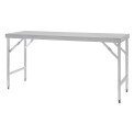Vogue Stainless Steel Folding Table 1800mm