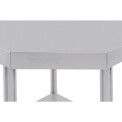 Vogue Stainless Steel Corner Table 600mm