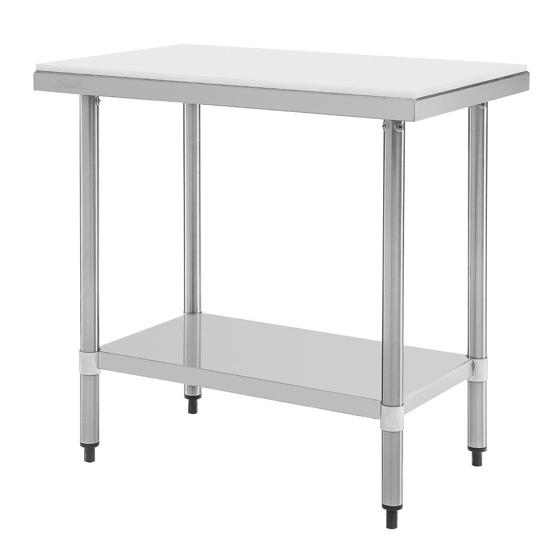 Vogue Stainless Steel Chopping Board Table 900mm