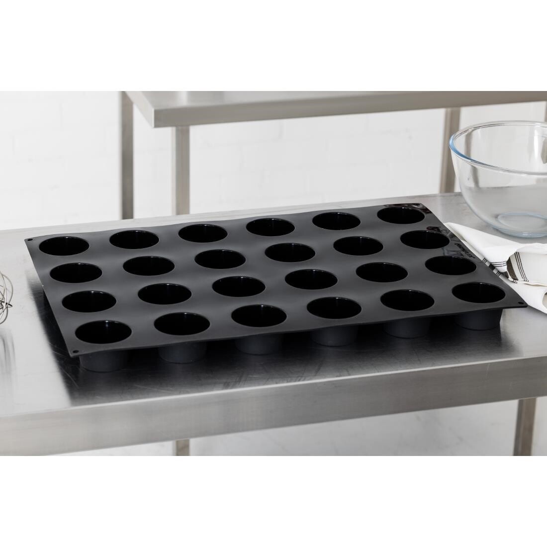 Pavoflex Silicone Non-Stick Pastry Mould - 24 muffins