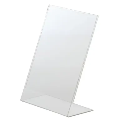 Slanted Acrylic Menu Holder