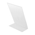 Slanted Acrylic Menu Holder