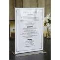Upright Acrylic Menu Holder