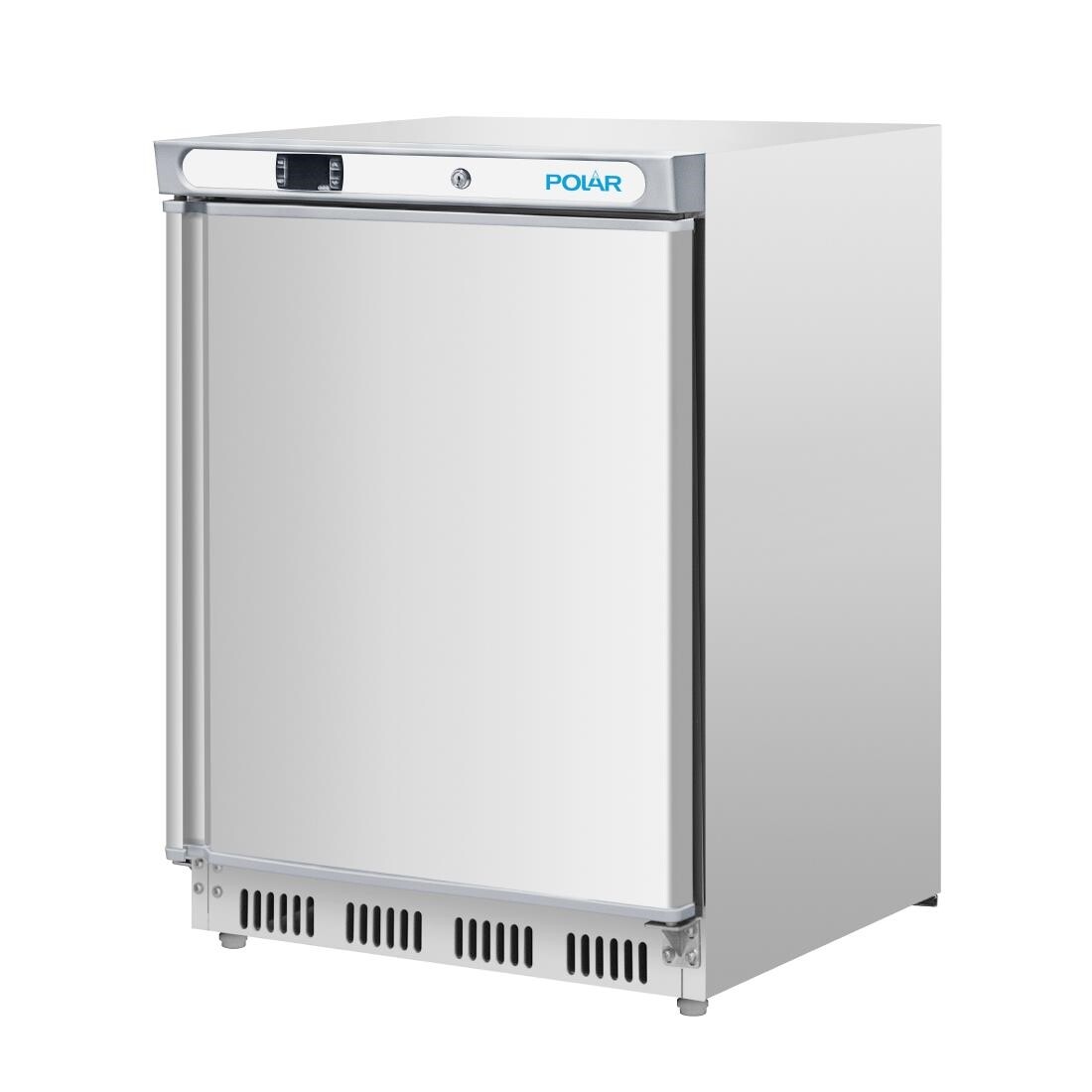Polar Undercounter Freezer Stainless Steel 140Ltr