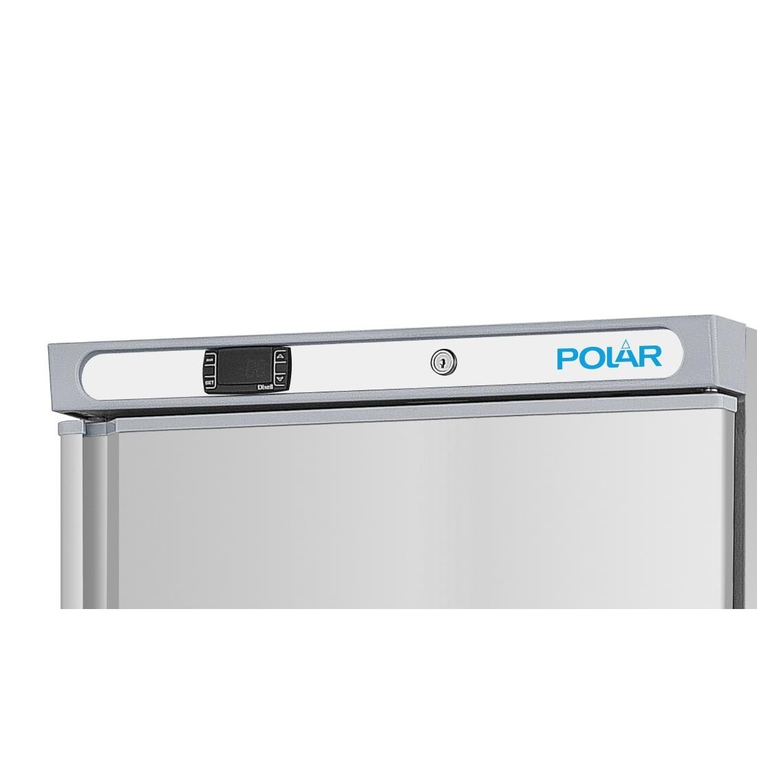 Polar Undercounter Freezer Stainless Steel 140Ltr