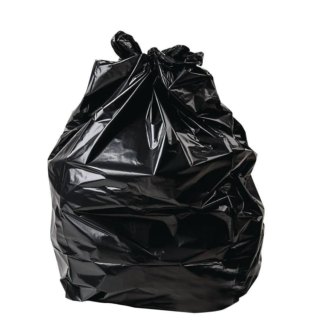 Jantex Heavy Duty Bin Bags Black 70Ltr (100 Pack) - Image 1