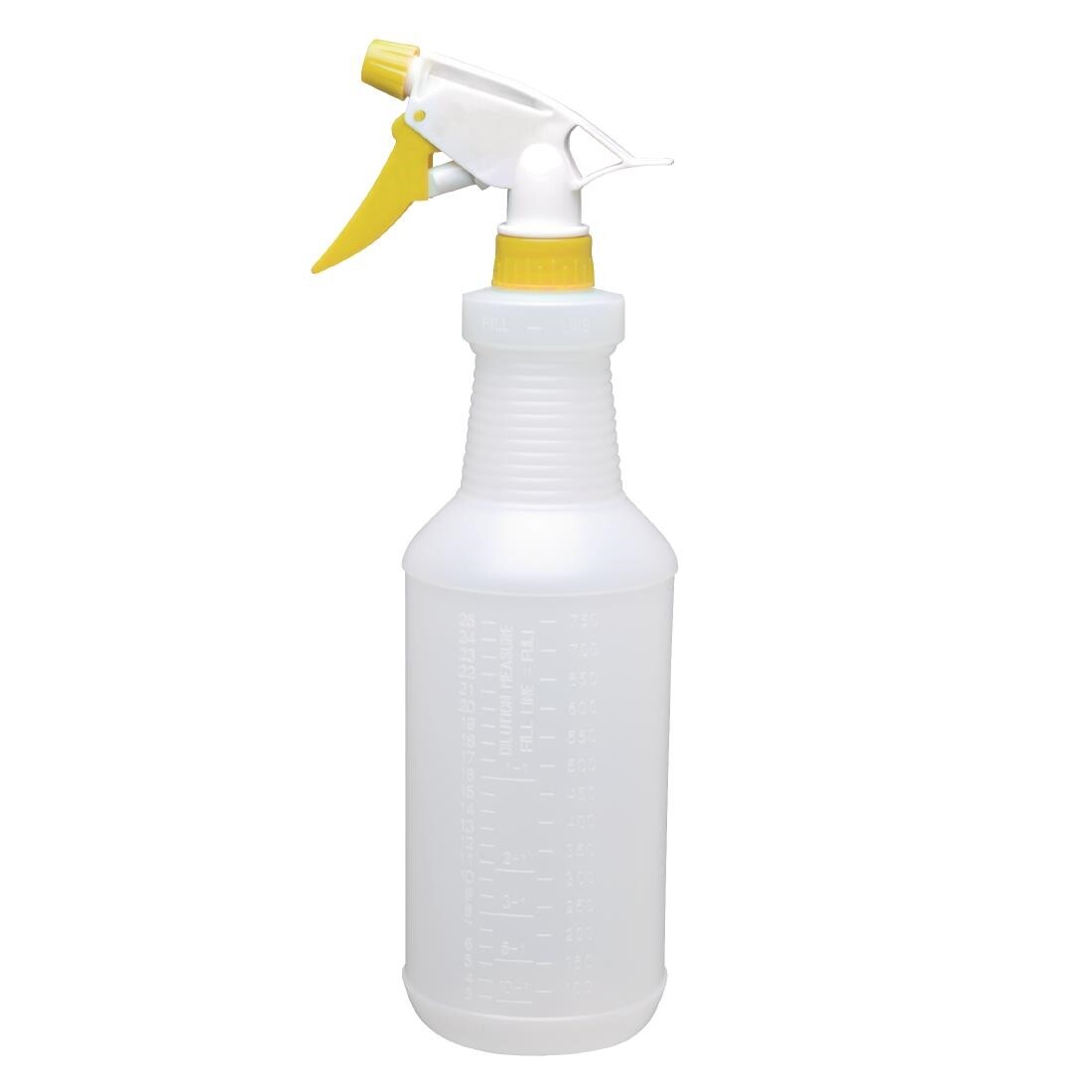 Jantex Colour Coded Spray Bottles Yellow 750ml