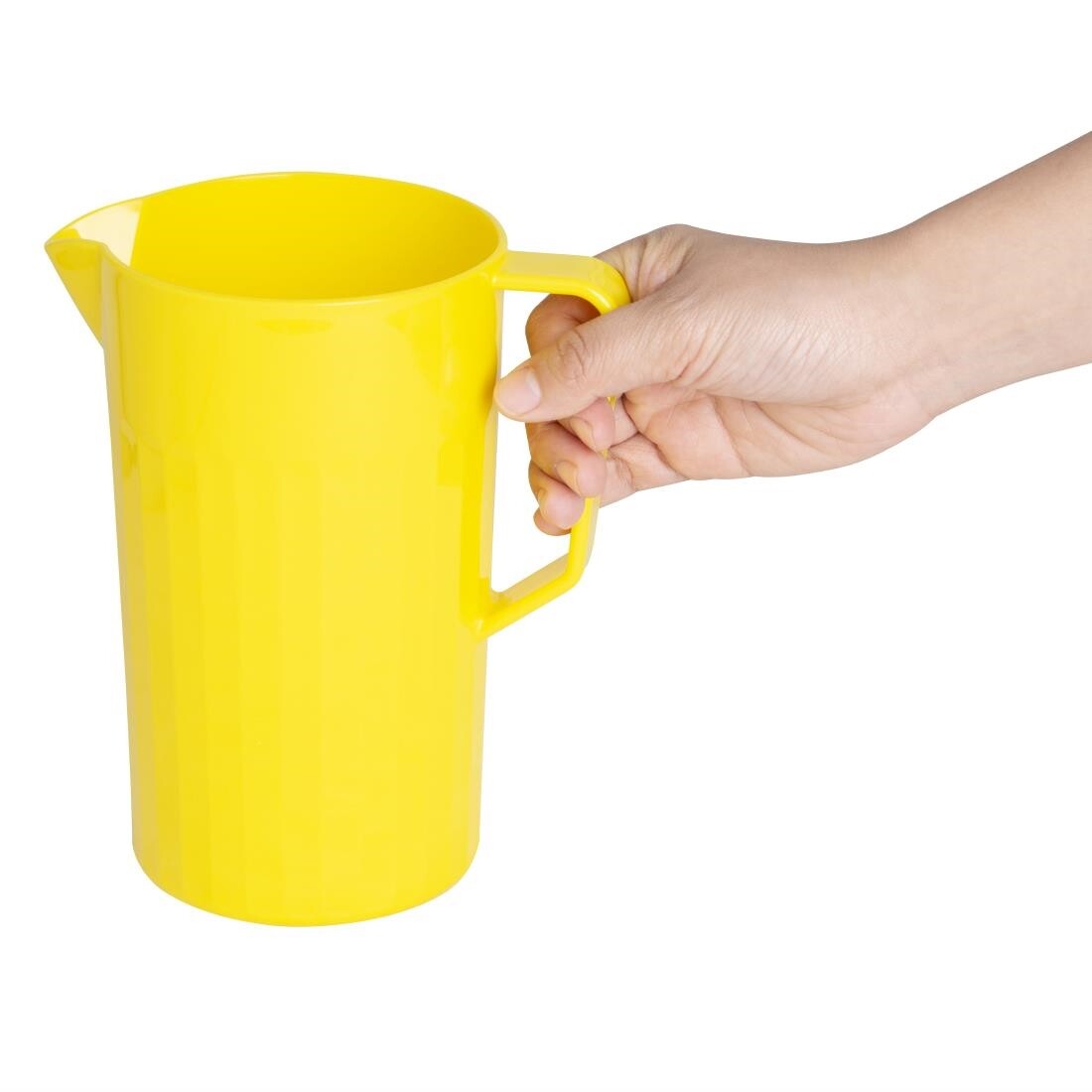 Kristallon Polycarbonate Jug Yellow 1.4Ltr