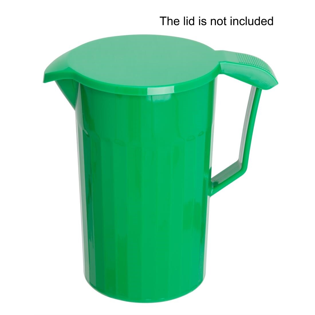 Kristallon Polycarbonate Jug Green 1.4Ltr