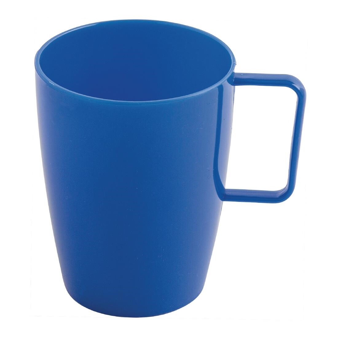 Kristallon Polycarbonate Handled Beakers Blue 284ml