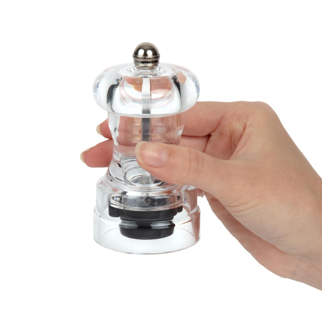 Acrylic Pepper Mill 102mm