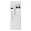 Occasions Polyester Napkins White (10 Pack) - Image 1