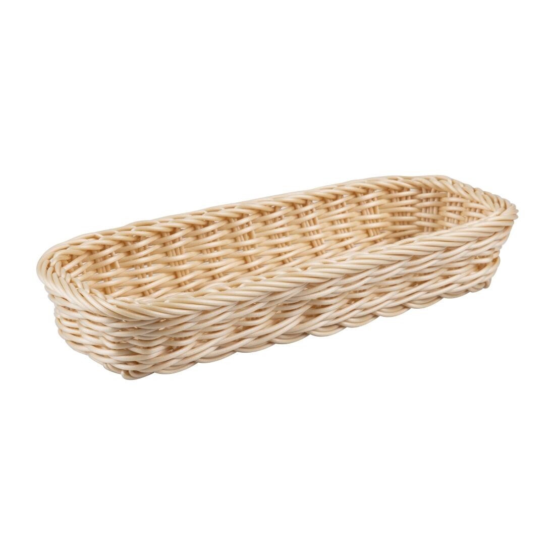 APS Polypropylene Rectangular Rattan Basket