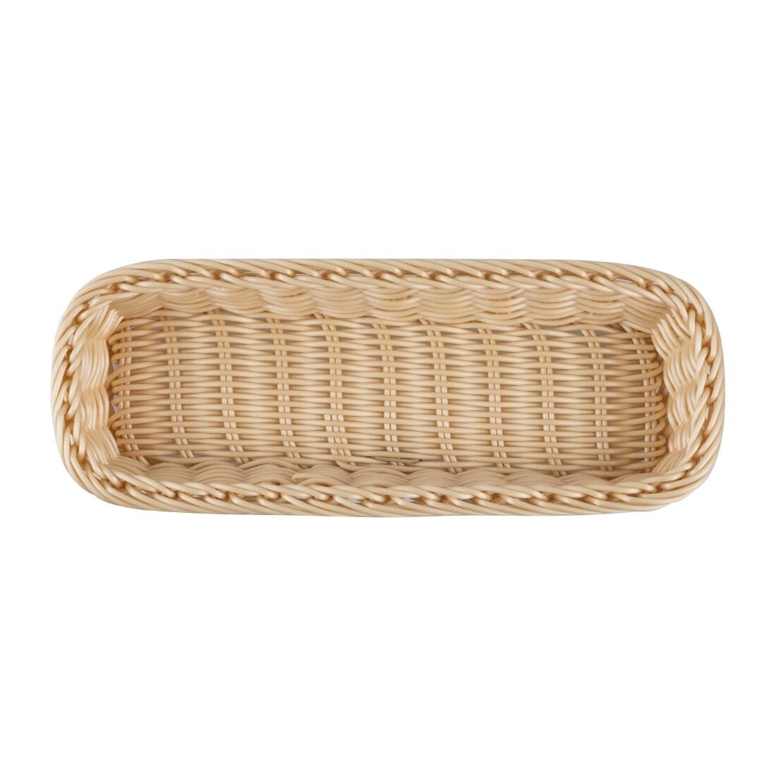 APS Polypropylene Rectangular Rattan Basket