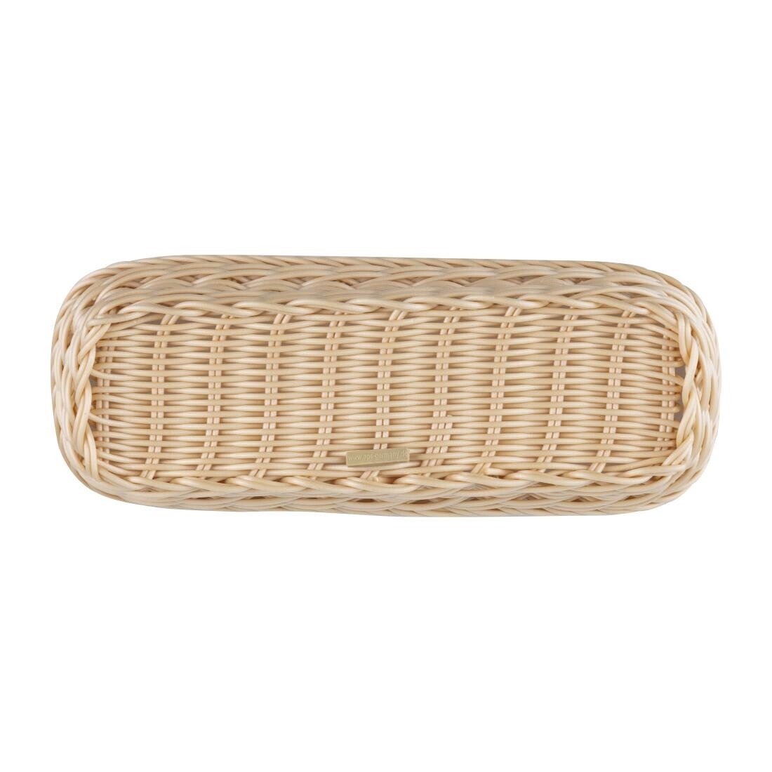 APS Polypropylene Rectangular Rattan Basket