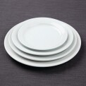 Athena Hotelware Narrow Rimmed Plates 205mm