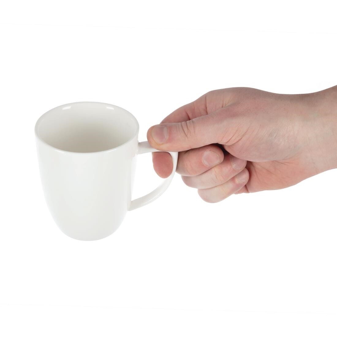 Lumina Fine China Latte Mugs 284ml 10oz