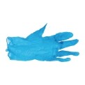 Vogue Vinyl Food Prep Gloves Blue Powder Free Large