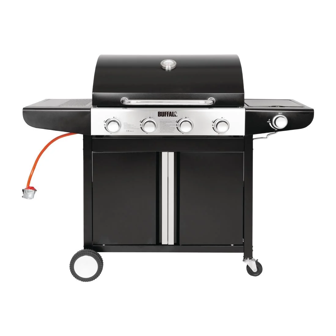 Buffalo 4 Burner Gas Barbecue with Hob - Image 2
