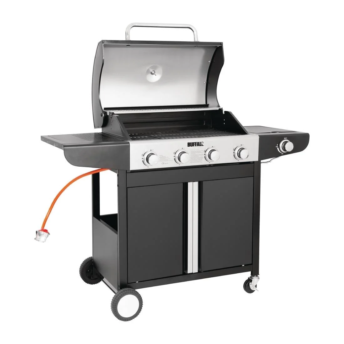 Buffalo 4 Burner Gas Barbecue with Hob - Image 3
