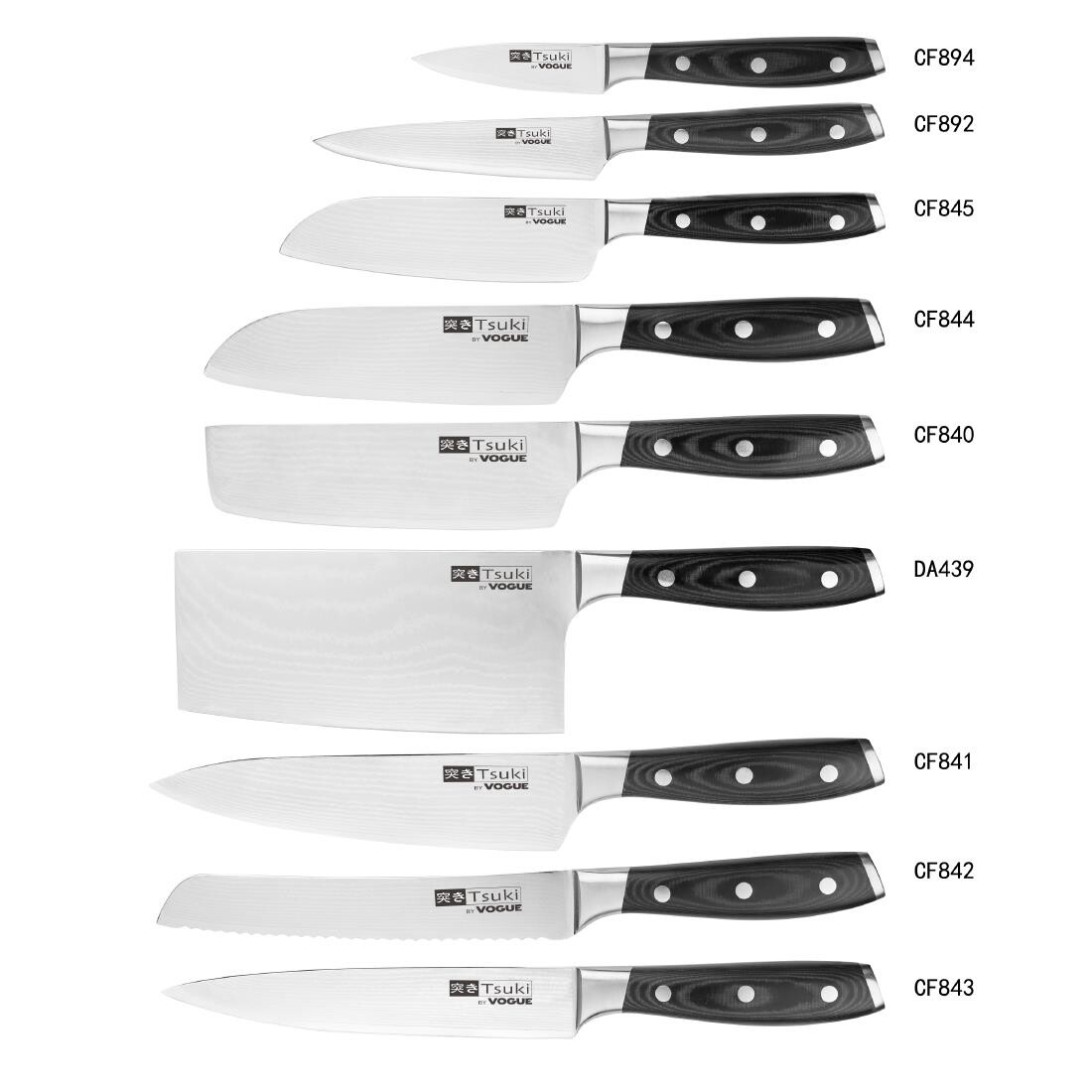 Tsuki Series 7 Paring Knife 9cm