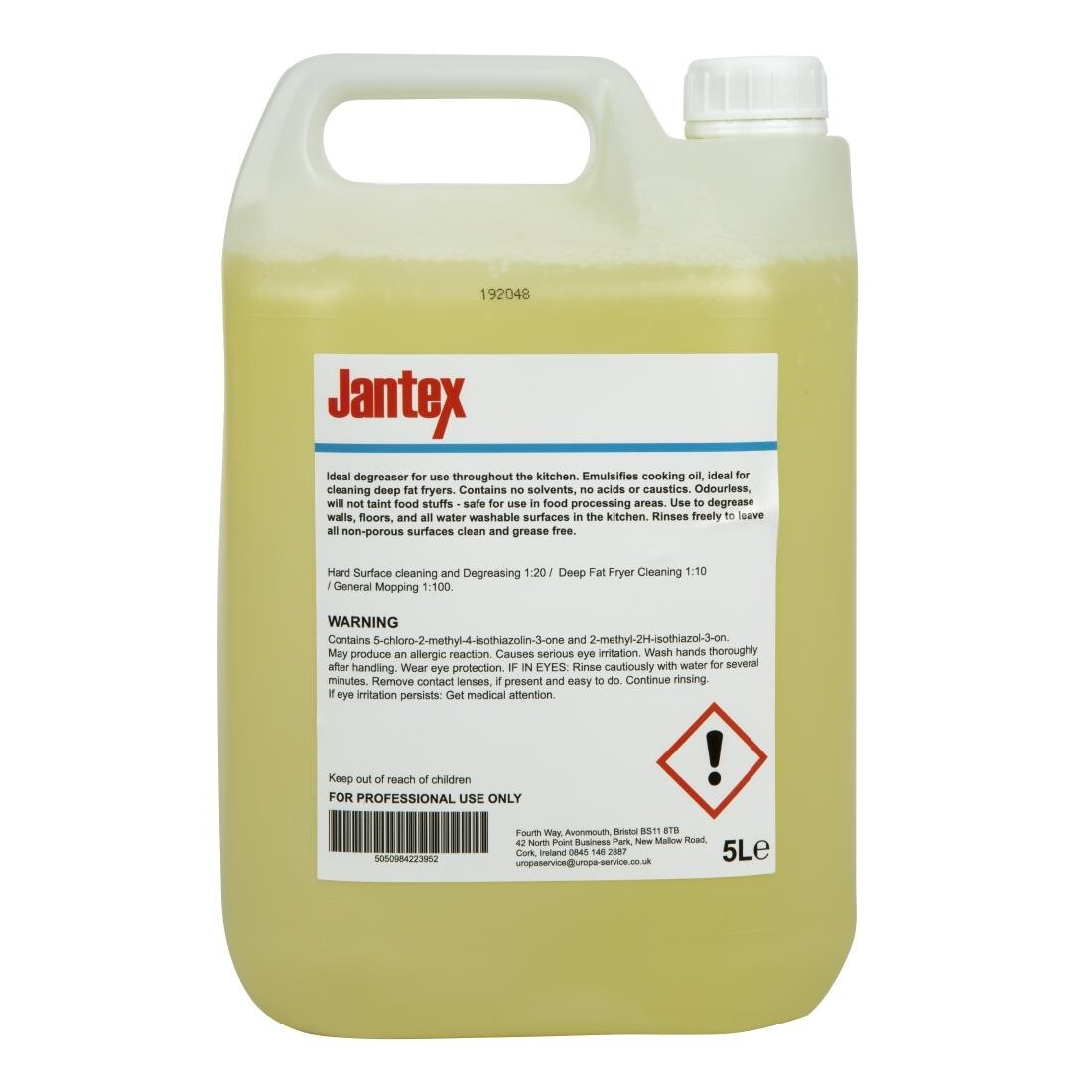 Jantex Kitchen Degreaser 5 Litre