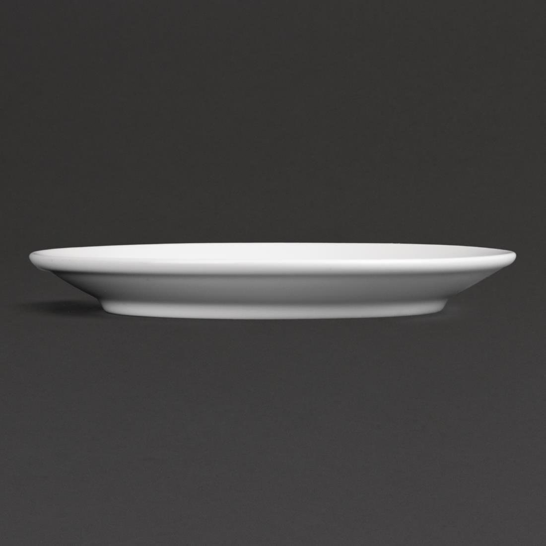 Royal Porcelain Classic White Coupe Plates 150mm