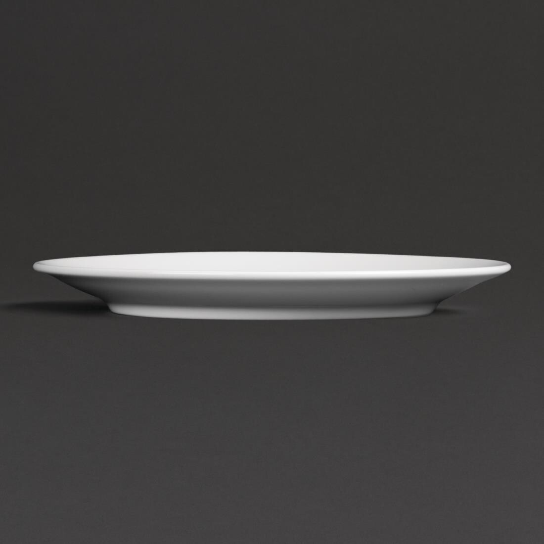 Royal Porcelain Classic White Coupe Plates 210mm