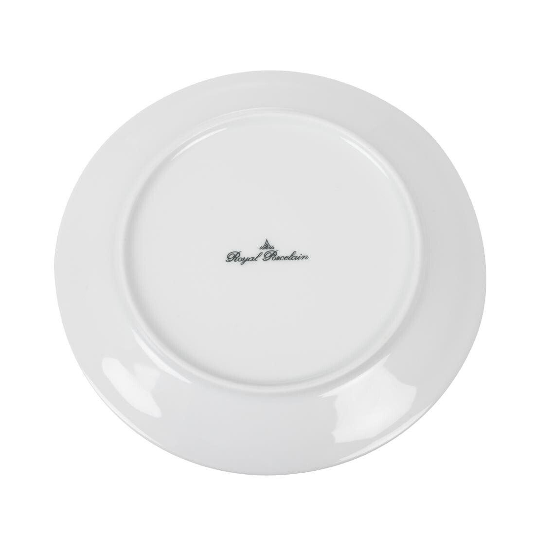 Royal Porcelain Classic White Coupe Plates 210mm