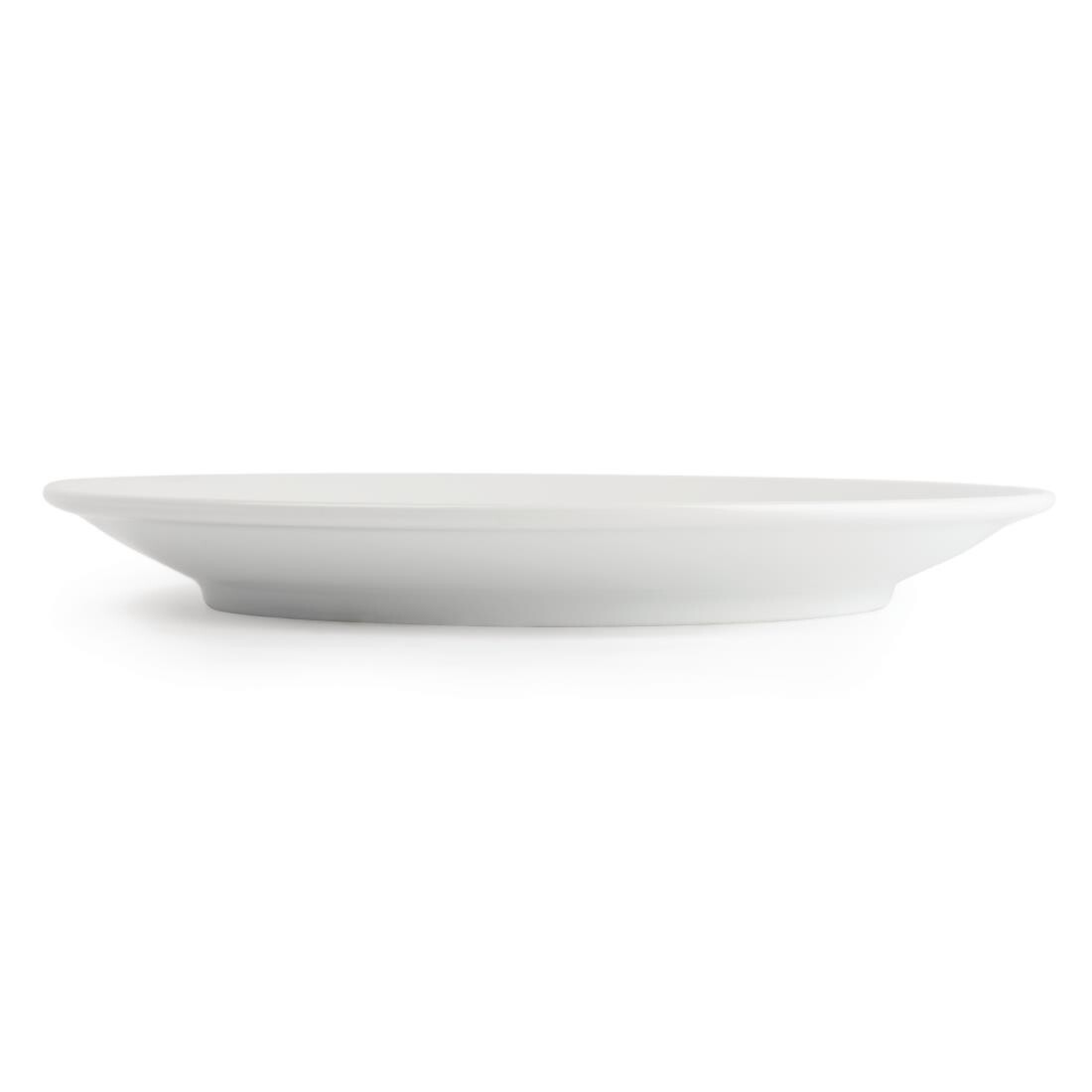 Royal Porcelain Classic White Coupe Plates 260mm