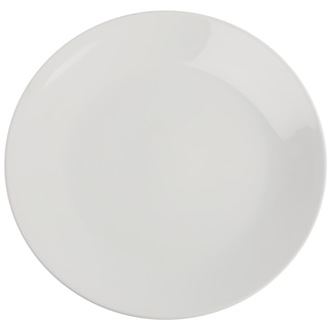 Royal Porcelain Classic White Coupe Plates 260mm