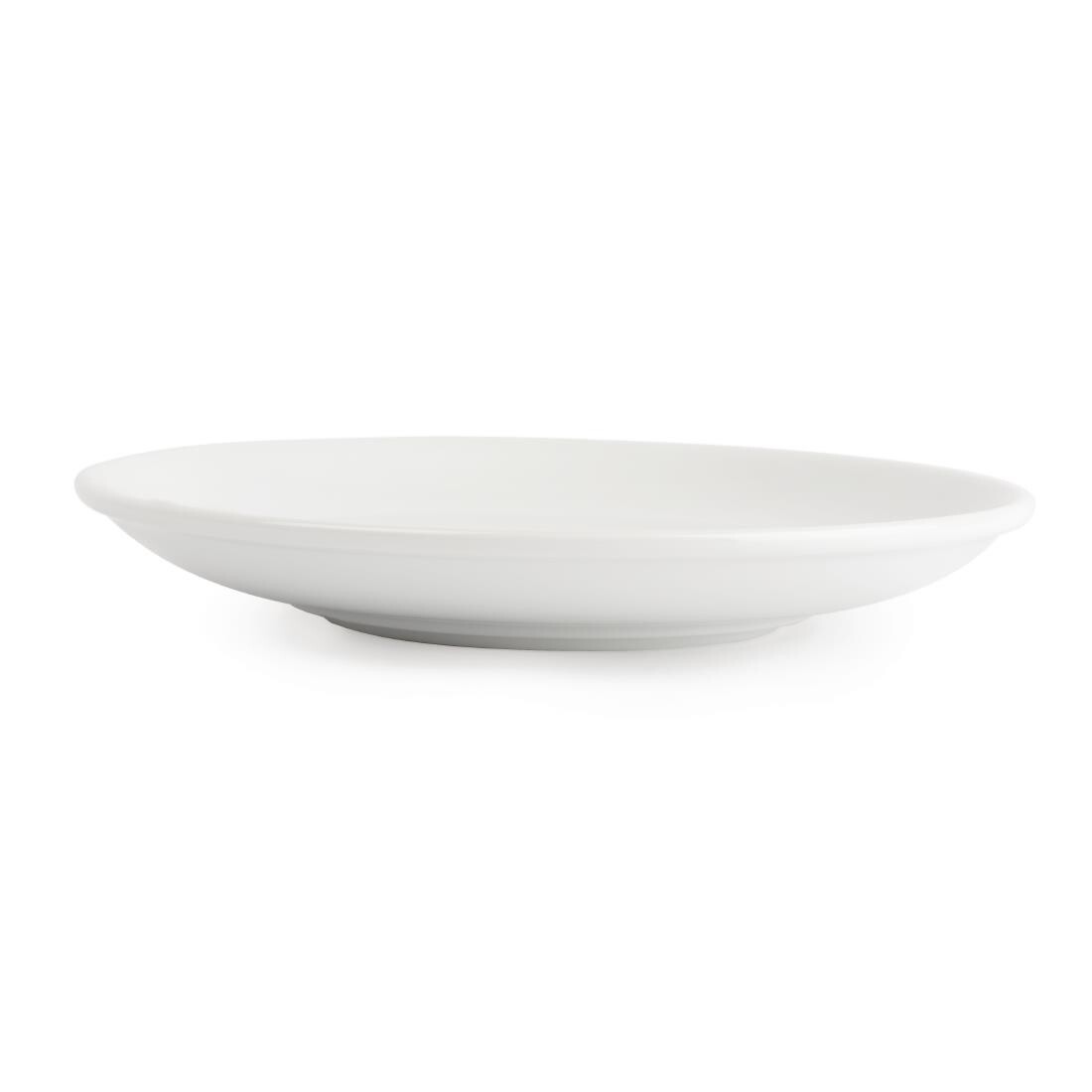 Royal Porcelain Classic White Tea Cup Saucers 150mm