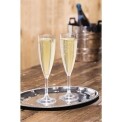 BBP Polycarbonate Champagne Flutes 200ml CE Marked at 175ml