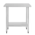 Nisbets Essentials Self Assembly Stainless Steel Table 800 x 600mm - Image 2