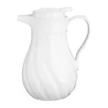Olympia Insulated Swirl Jug White 0.5Ltr - Image 1