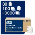 Tork Soft Facial Tissue Cube Box White (30 Pack) - Image 2