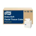 Tork Soft Facial Tissue Cube Box White (30 Pack) - Image 1