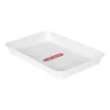 Araven Deep Food Tray 2.5Ltr White - Image 1