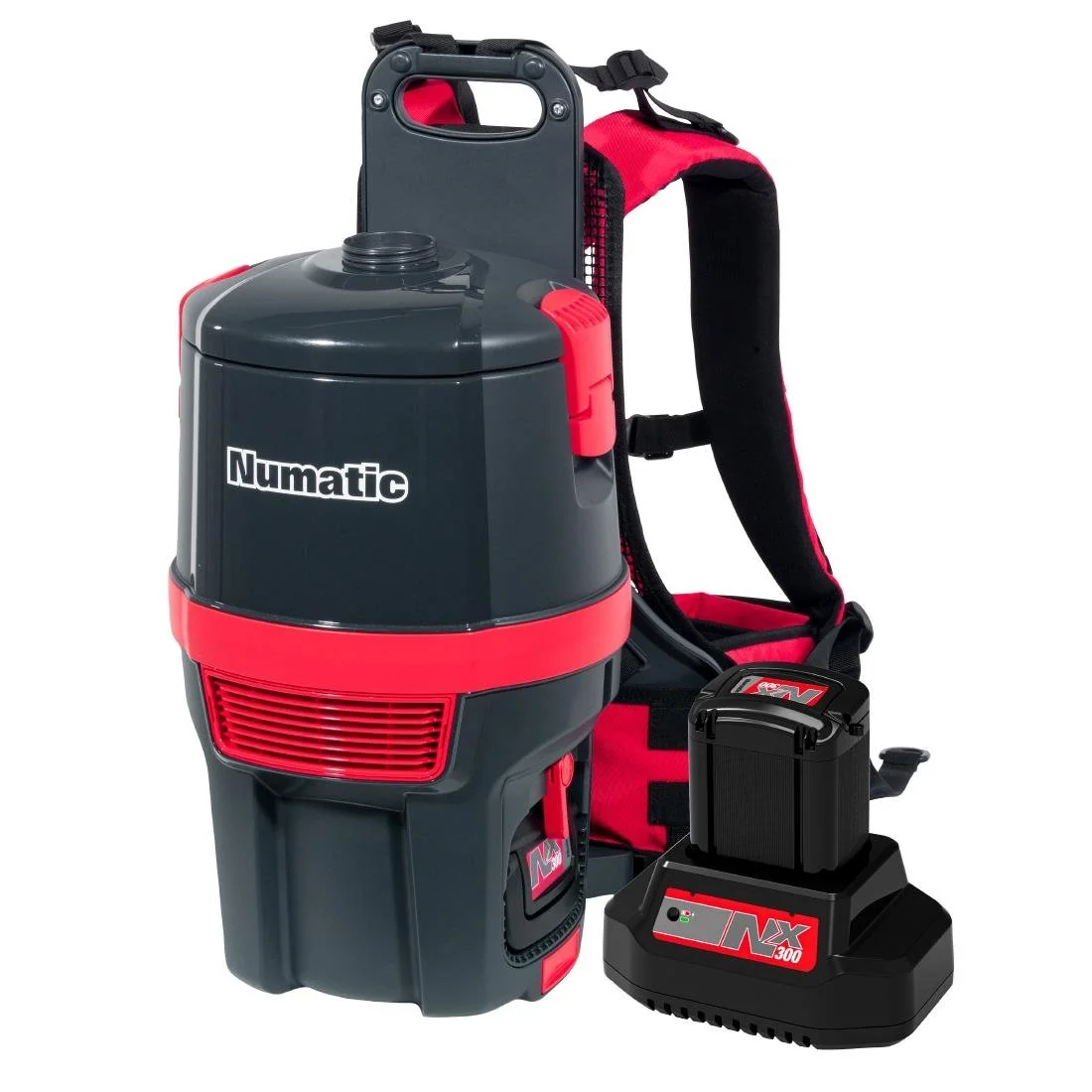 Numatic RSB150NX Cordless Backpack Vacuum Cleaner with 2x Batteries - Image 5