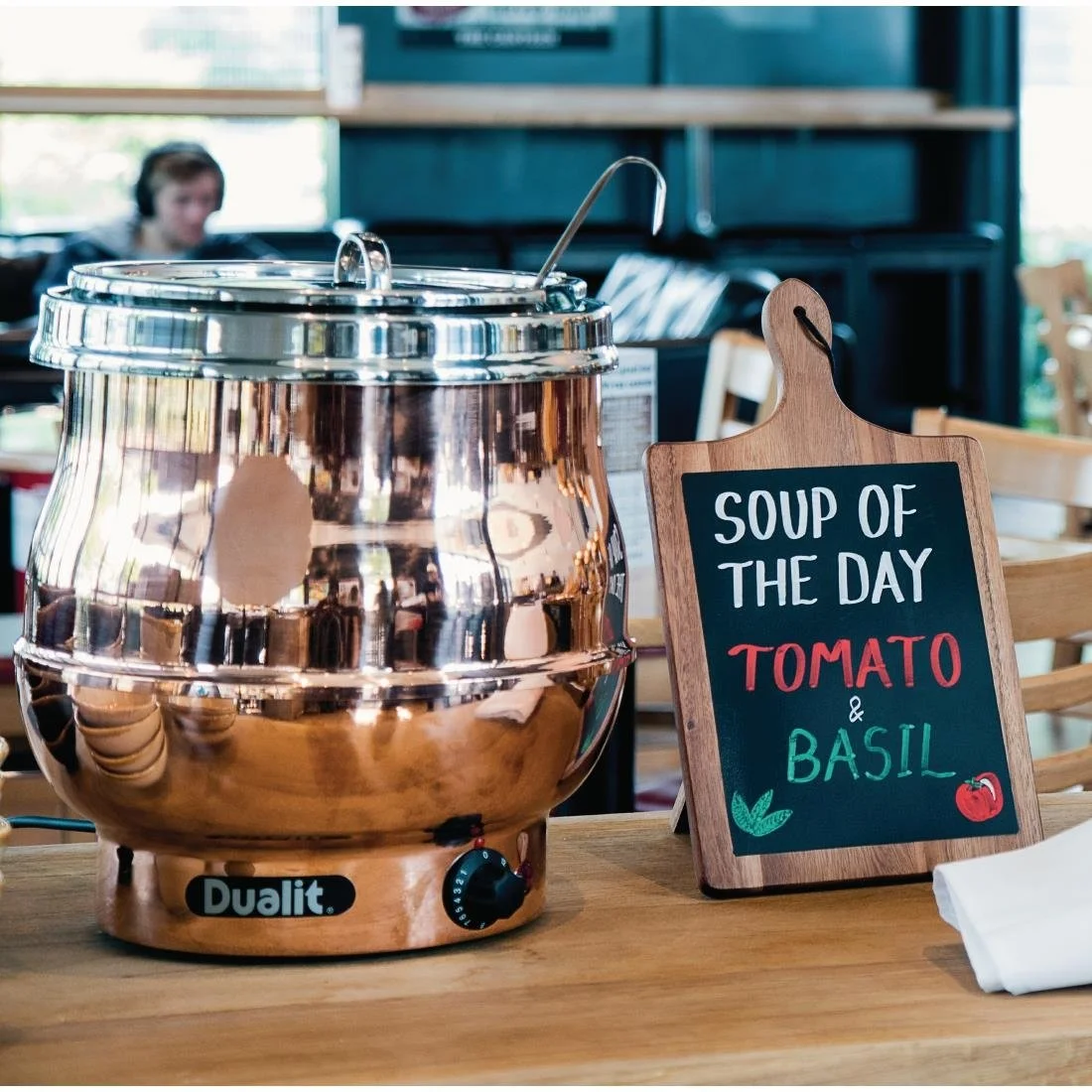 Dualit Hotpot Soup Kettle Copper 11Ltr - Image 3