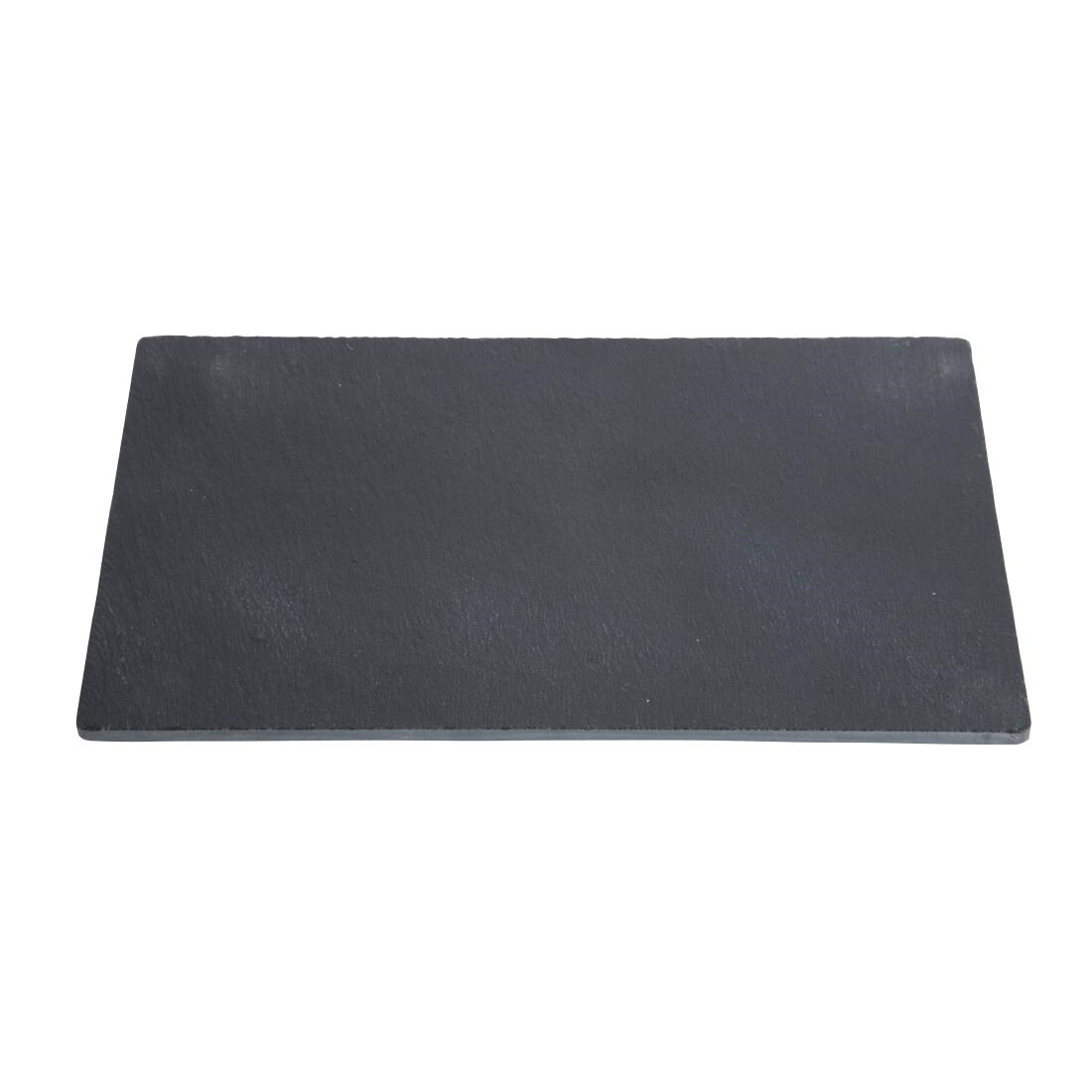 Olympia Smooth Edged Slate Platter 280x180mm