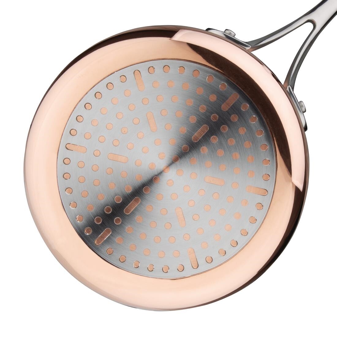 Vogue Tri Wall Copper Saucepan 180mm