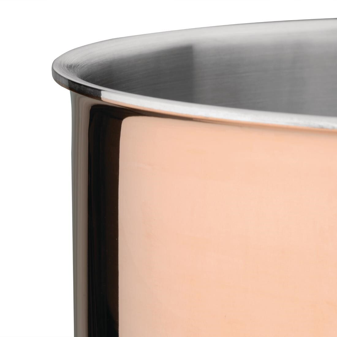 Vogue Tri Wall Copper Saucepan 180mm
