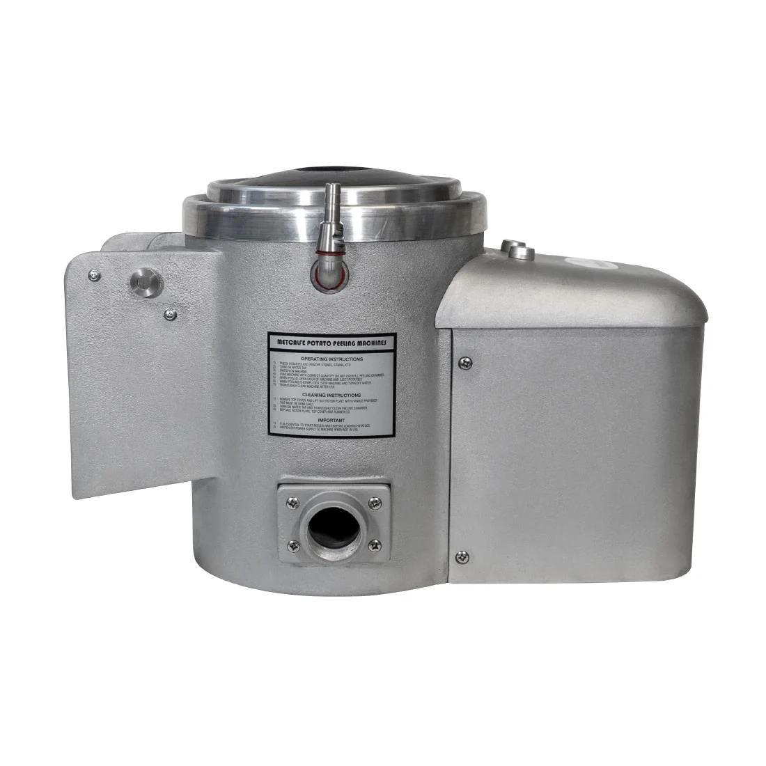 Metcalfe Potato Rumbler Aluminium NA10 with Installation Kit