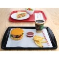Kristallon Handled Fast Food Tray Black 420mm