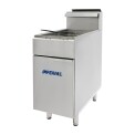 Imperial Natural Gas Single Tank Twin Basket Fryer IFS-40-OP