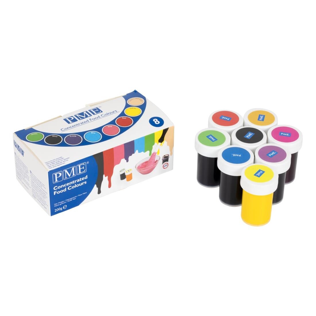 PME Paste Colours Set