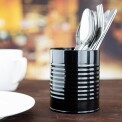 Olympia Galvanised Steel Chip Cup Black