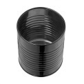 Olympia Galvanised Steel Chip Cup Black